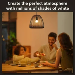 Philips Hue Luster Kuleformet LED-pære White Ambiance E14 470 lm