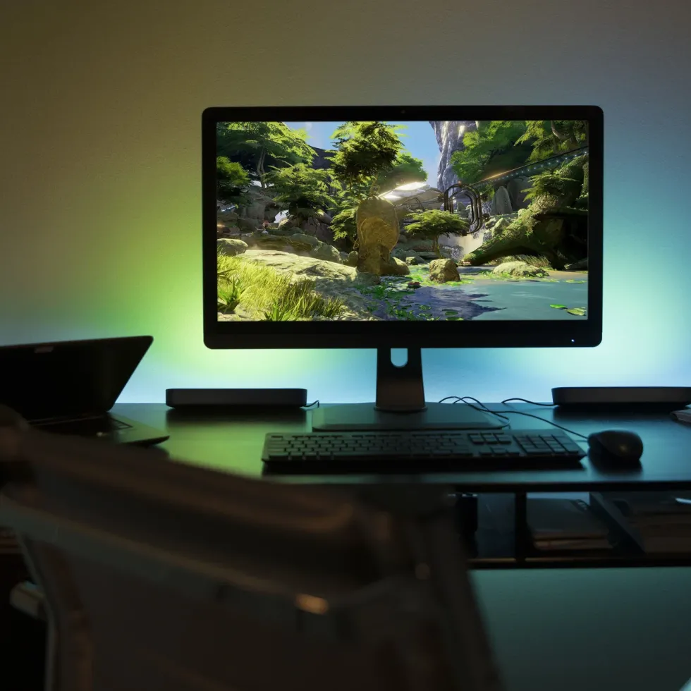 Philips Hue Play Bord- og vegglampe - Svart