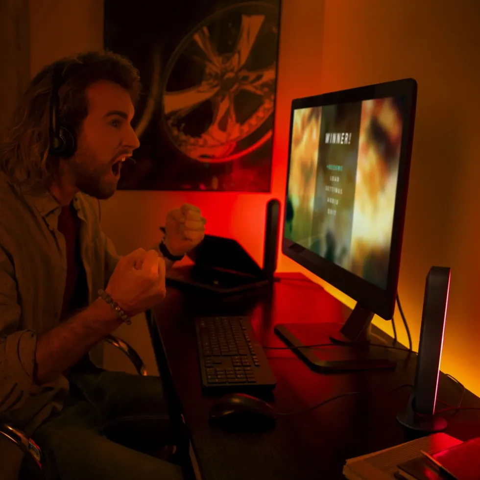 Philips Hue Play Bord- og vegglampe - Svart