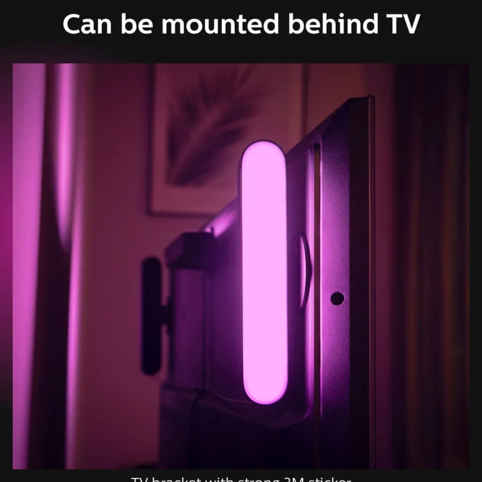 Philips Hue Play light bar – smart lyslist, 2‑pakning Hvit