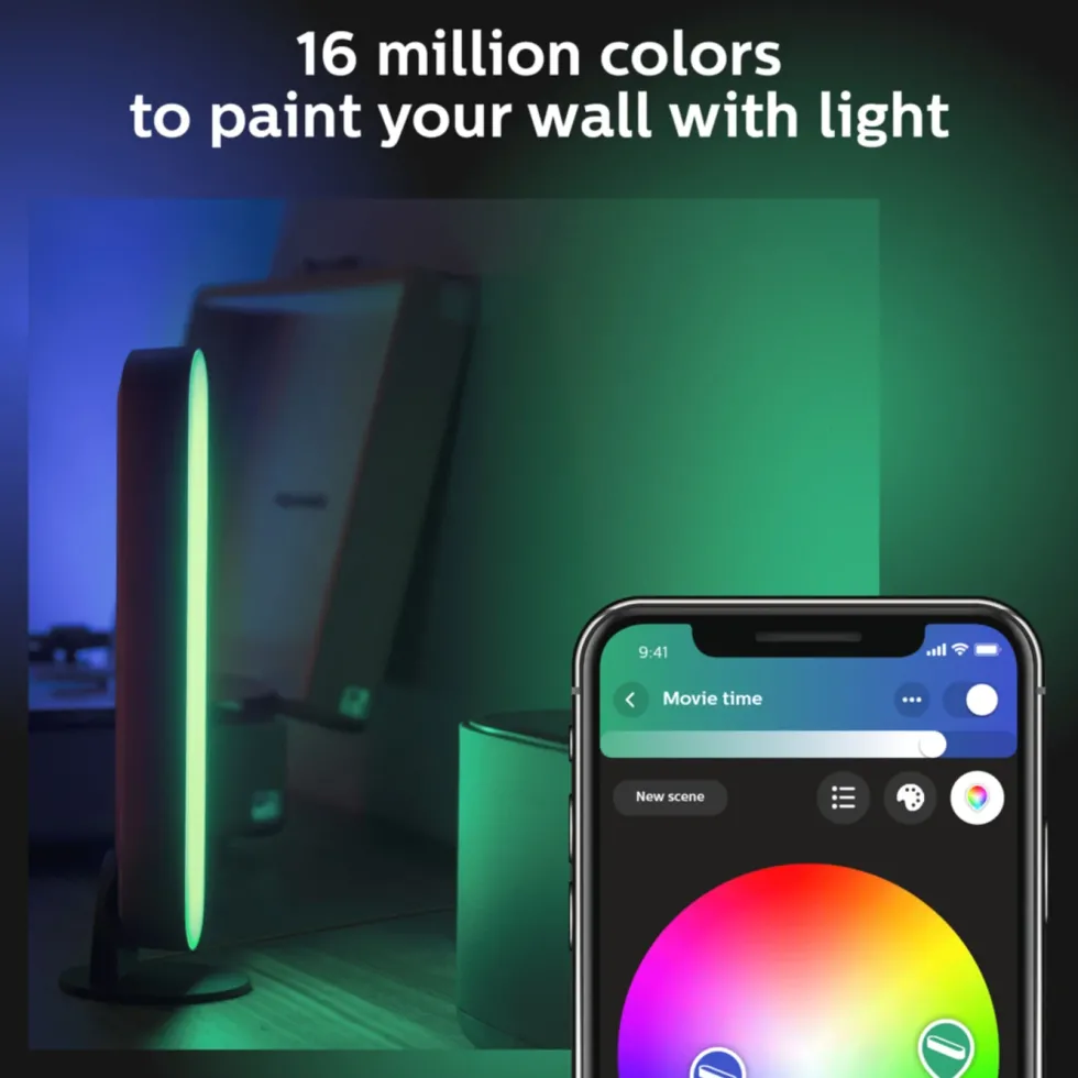Philips Hue Play light bar – smart lyslist, 2‑pakning Hvit
