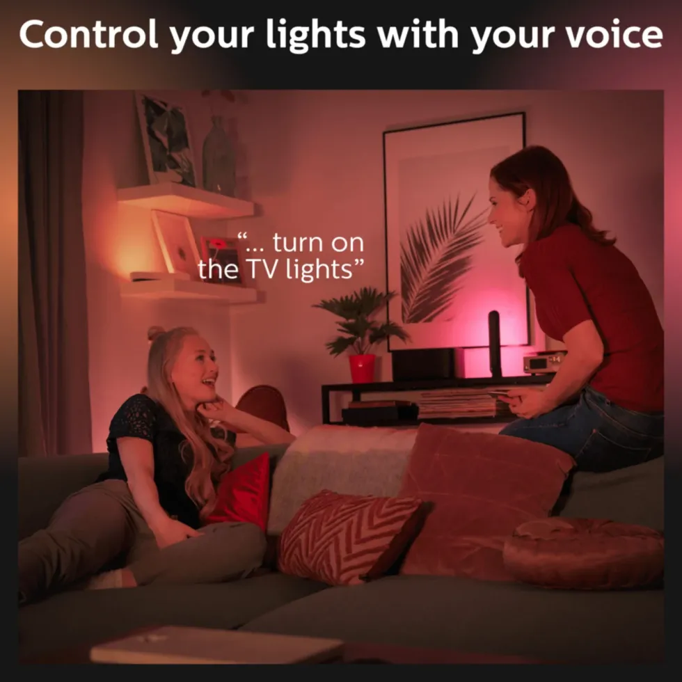Philips Hue Play light bar – smart lyslist, 2‑pakning Hvit