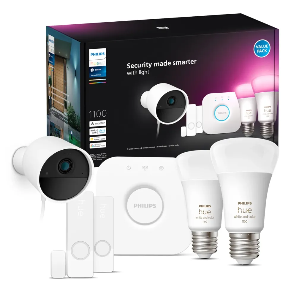 Philips Hue Secure Cam Startpakke