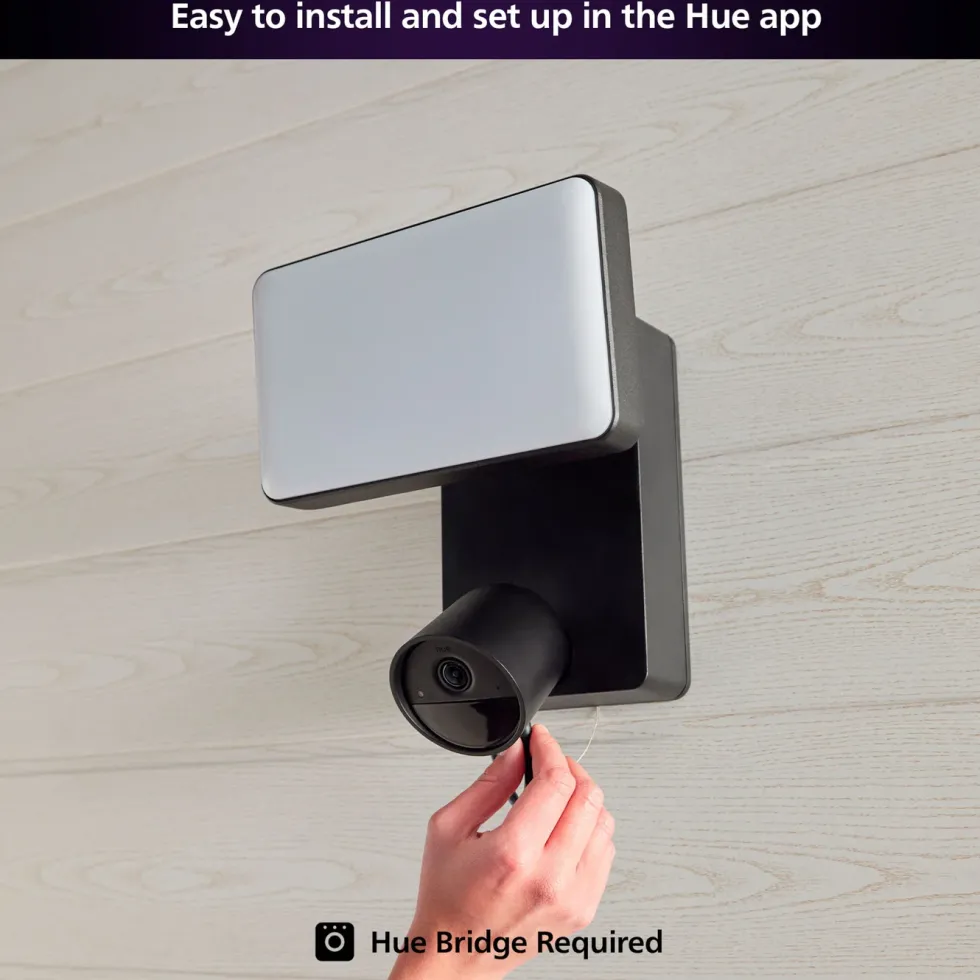 Philips Hue Secure Flood Light Camera