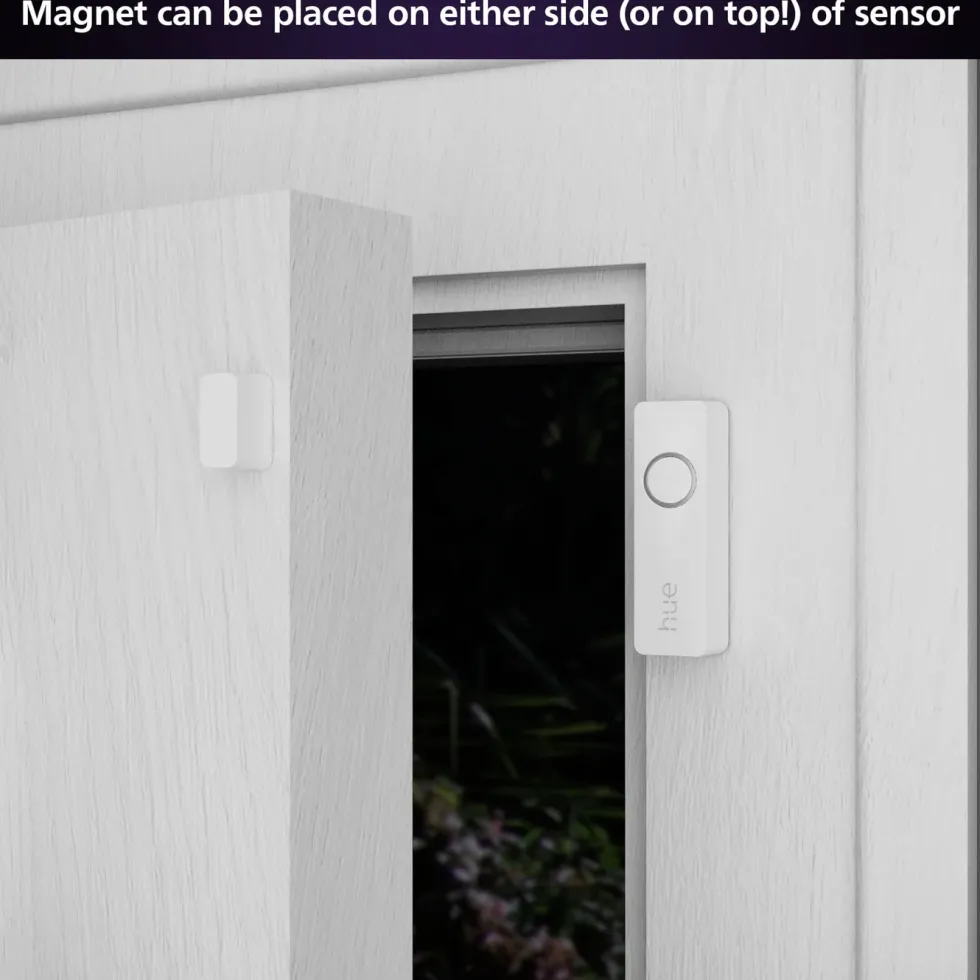 Philips Hue Secure Kontaktsensor - Hvit 2-pk.