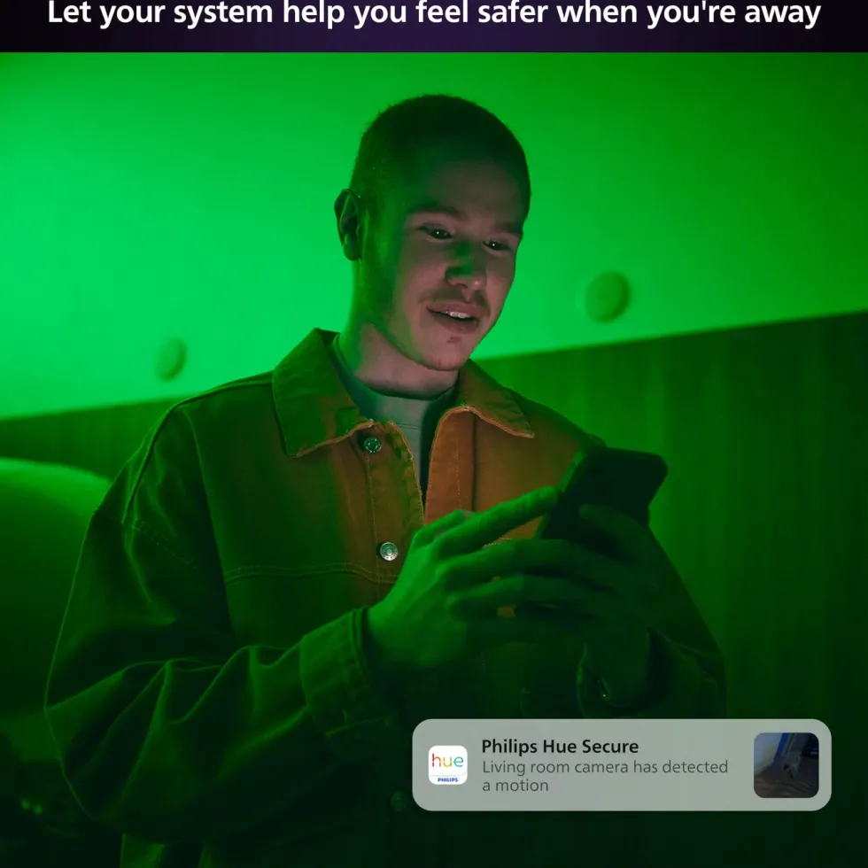 Philips Hue Secure Wired Cam Hvit