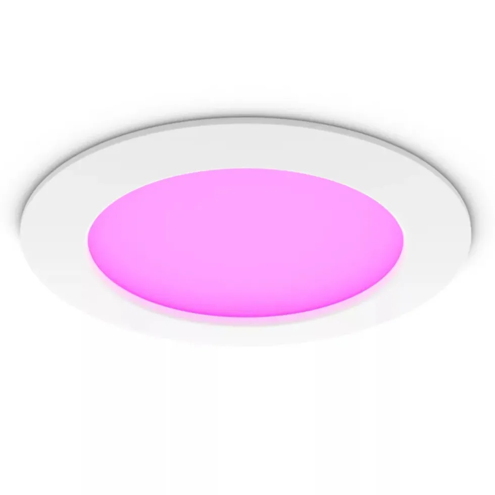 Philips Hue Slank innfelt belysning Ø170 mm Hvit