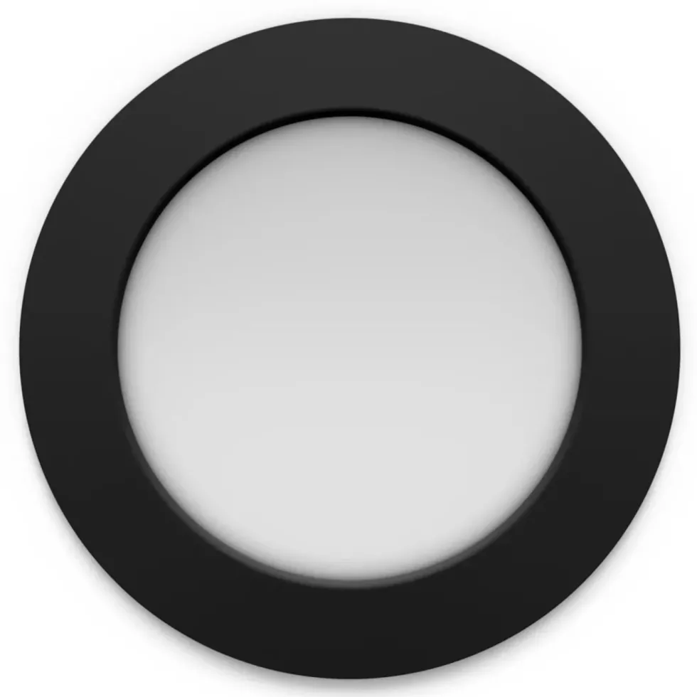 Philips Hue Slank innfelt belysning Ø170 mm Svart