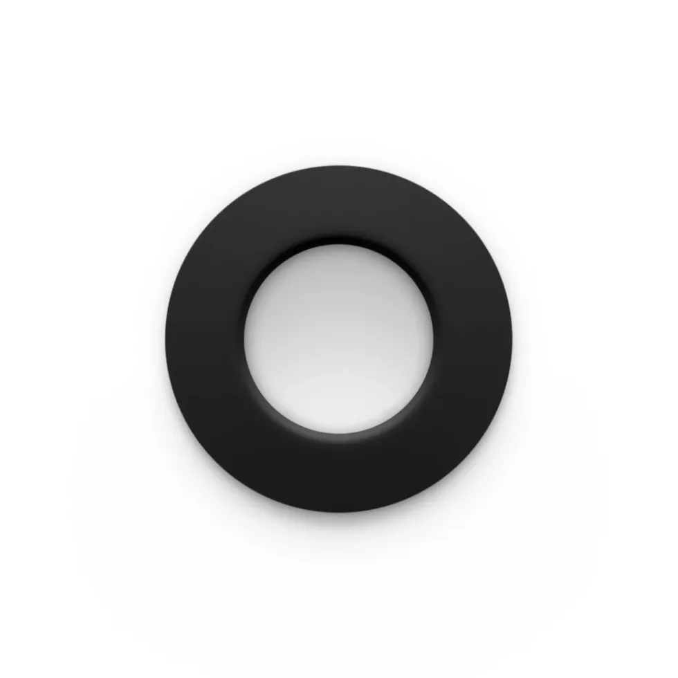 Philips Hue Slim innfelt spotlight 90 mm 1-pk. Svart