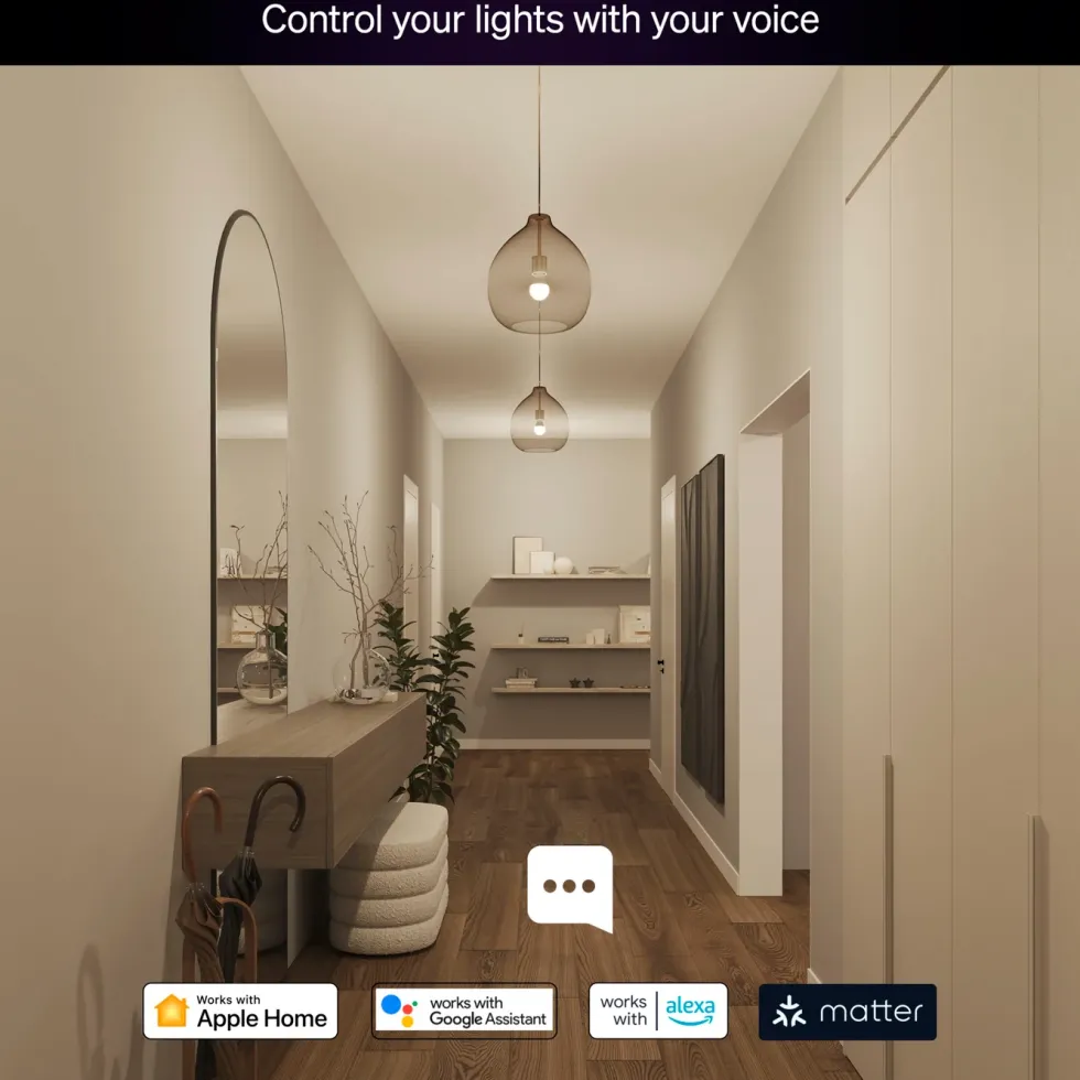 Philips Hue Startpakke Essential: 3x White & Color E27 + Bridge