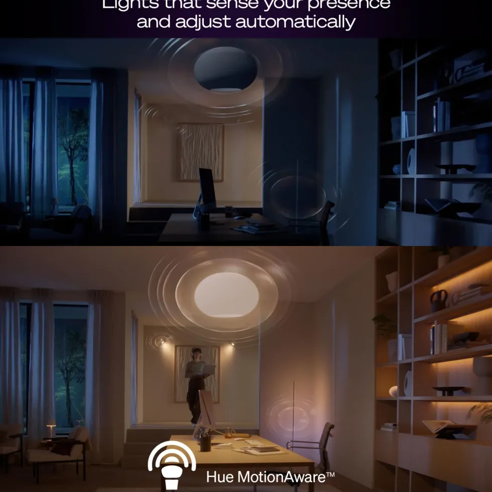 Philips Hue Startpakke Pro: 3x White & Color E27 + Dimmer + Bridge Pro