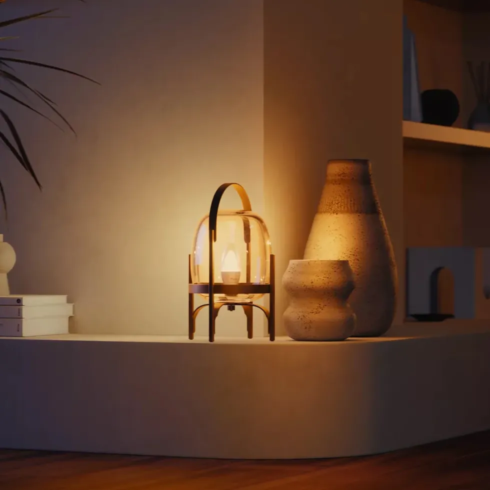 Philips Hue White smart LED-kronlys E14 2-pakning