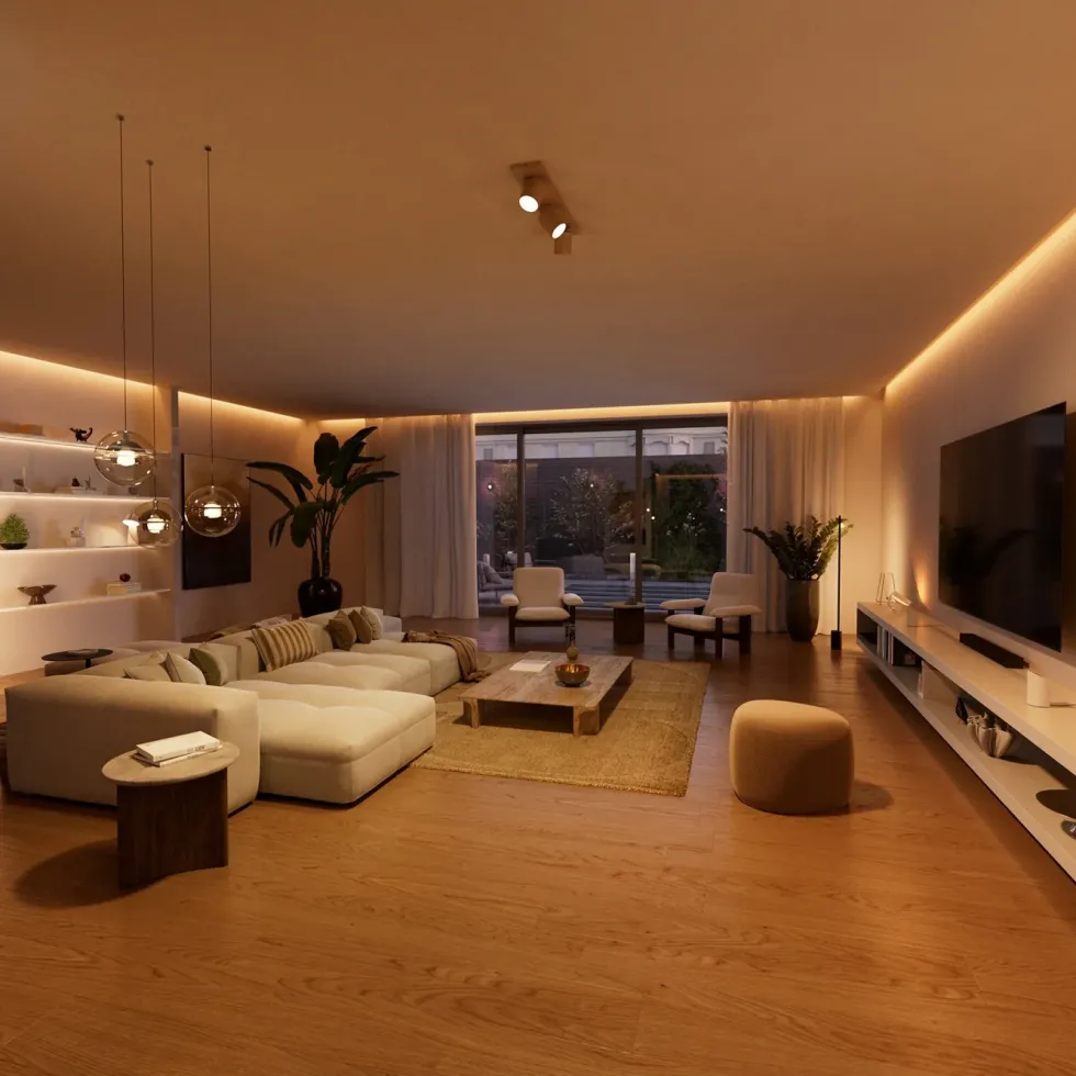 Philips Hue Wired Wall Switch Module 2-pakning