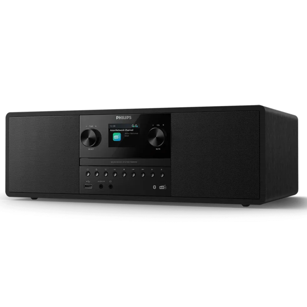 Philips Kompakt mikrosystem TAM6500 med CD, DAB+ og Bluetooth