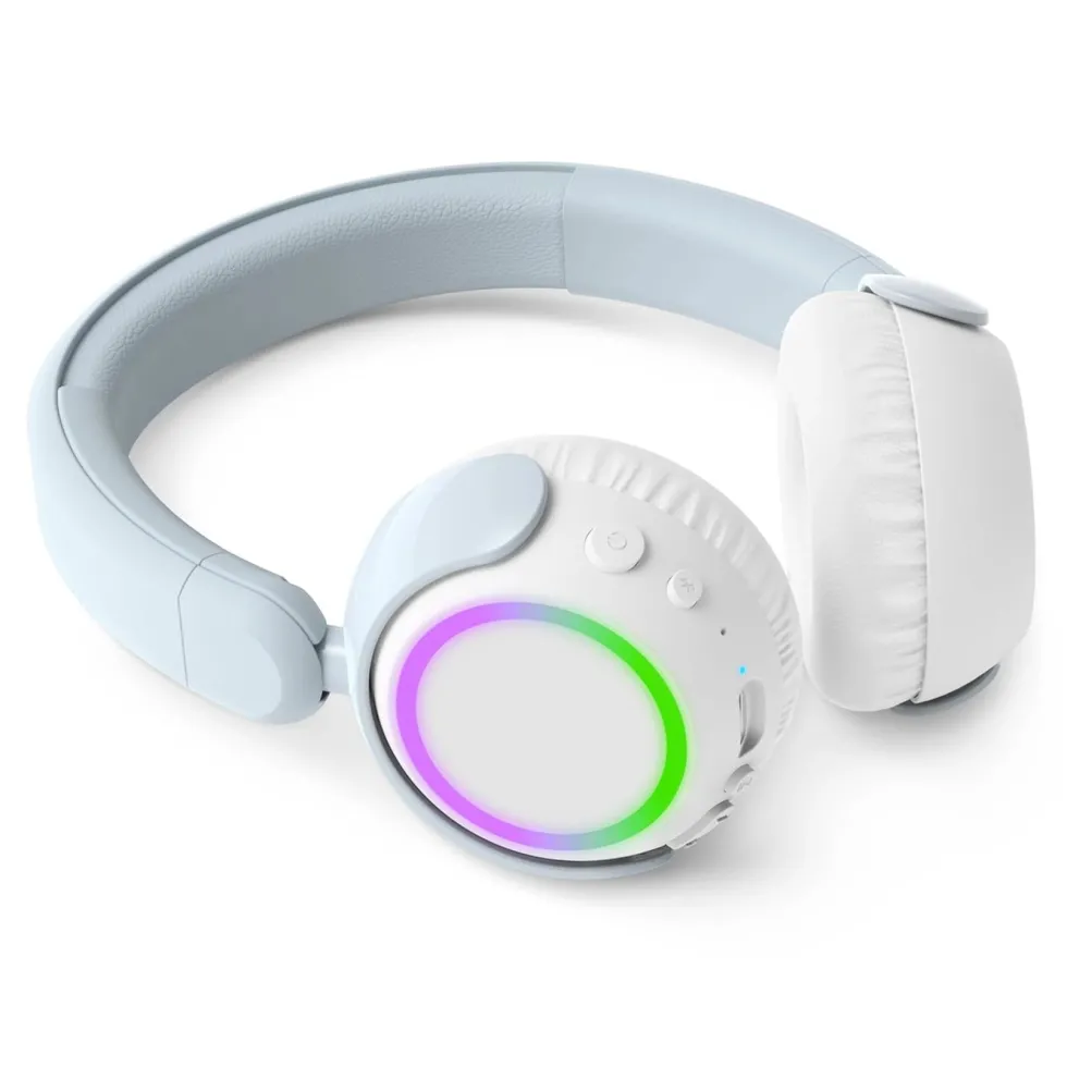 Philips K4206 trådløse barnehodetelefoner med LED-paneler Blå