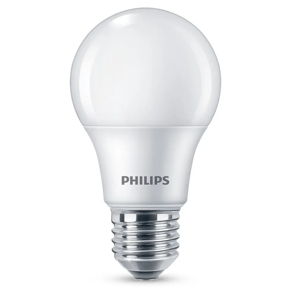 Philips LED-pære E27 806 lm 6-pk.