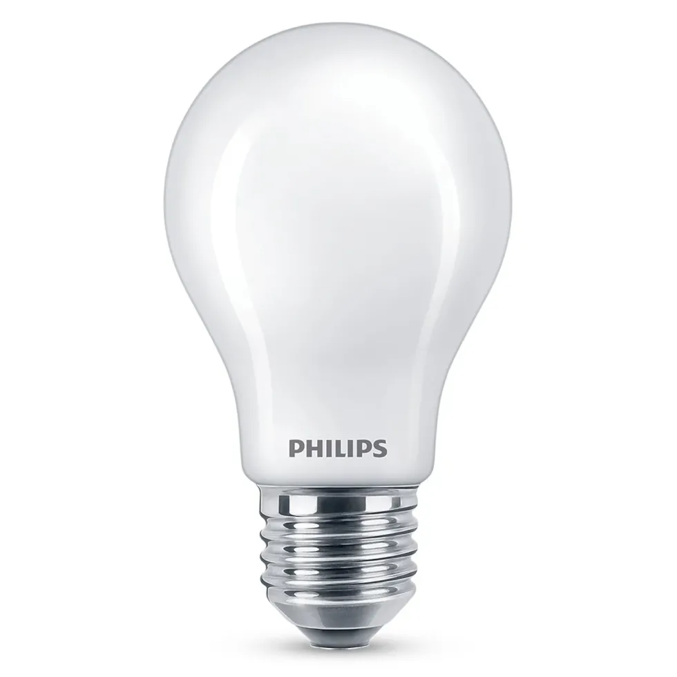 Philips LED-pære E27 806 lm 3-pk.