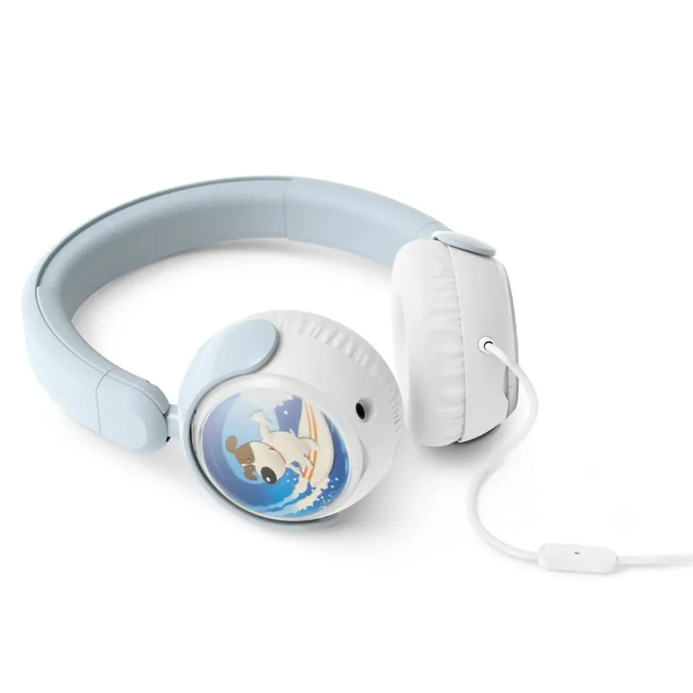 Philips TAK 2000 on-ear-barnehodetelefoner Blå