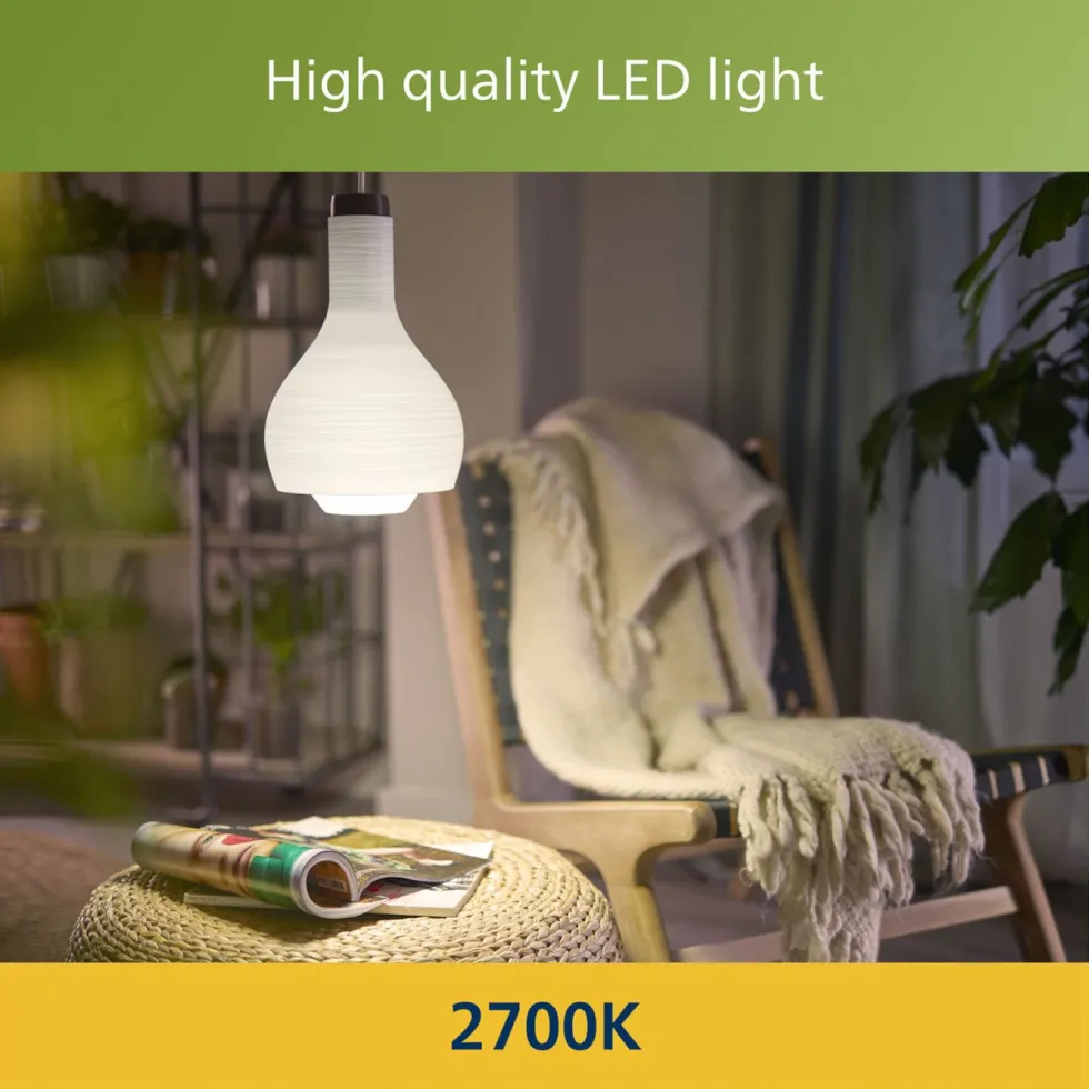 Philips Ultra Efficient E27 LED-pære 840 lm