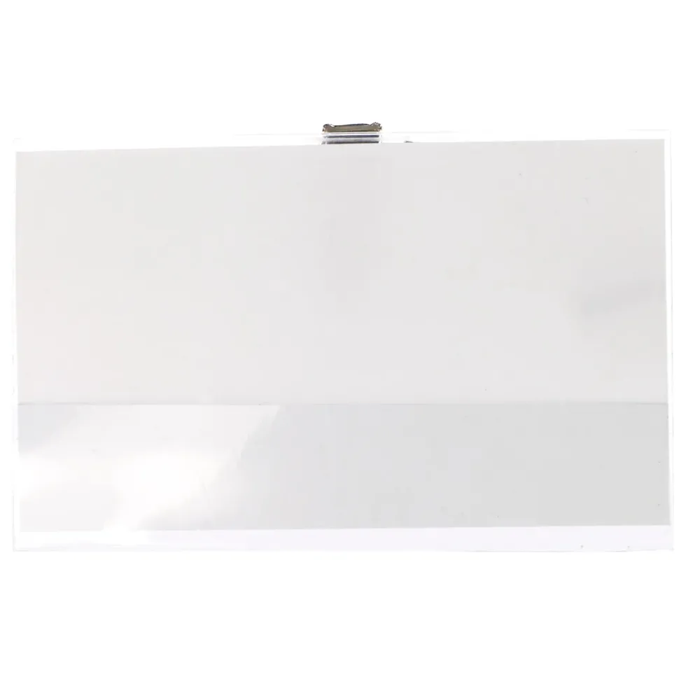Plastlomme for navneskilt 50-pk.