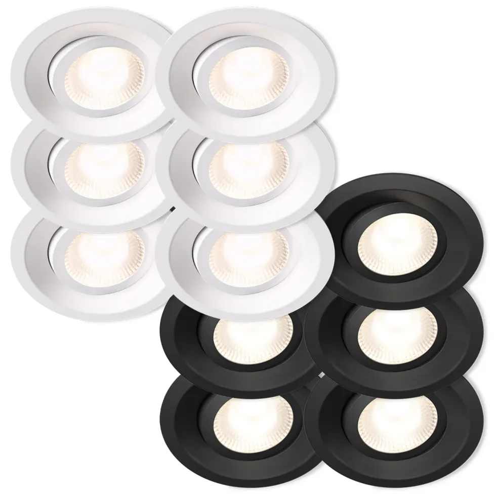 Plejd Downlight Tilt DWN-01 6-pack Hvit