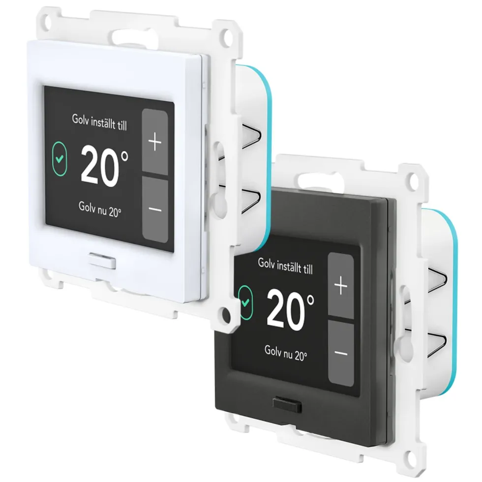 Plejd TRM-01 termostat for elektrisk gulvvarme (Exxact) Exxact, antrasitt