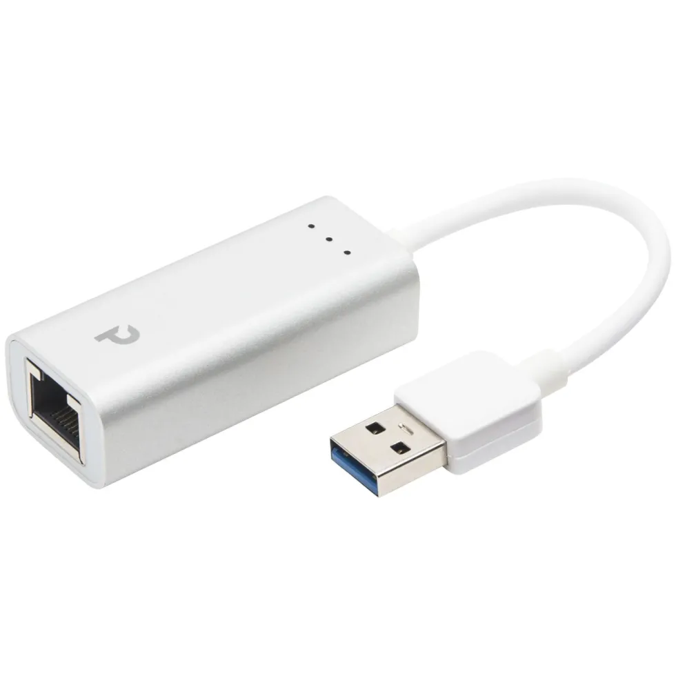 Plexgear Gigabit-nettverkskort med USB-A 1 Gb/s