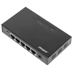 Plexgear Gigabitswitch med POE+ 5-porter