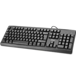 Plexgear Kablet tastatur MK101 Svart