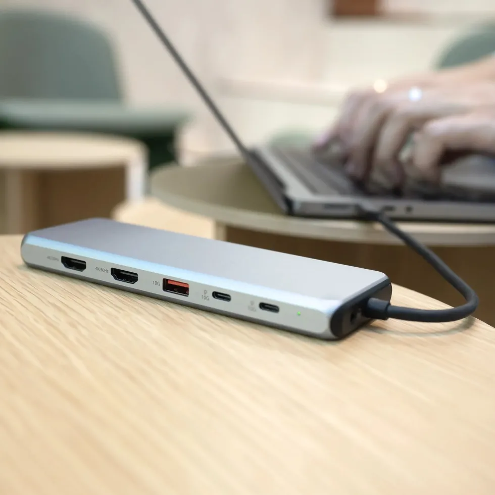Plexgear Multiadapter for USB-C med 13 tilkoblinger