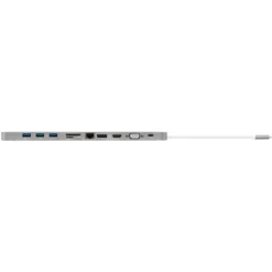 Plexgear Multiadapter for USB-C med 11 tilkoblinger