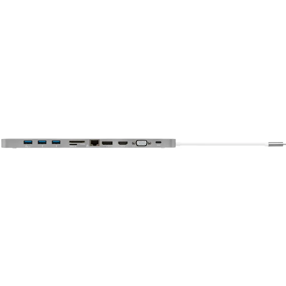 Plexgear Multiadapter for USB-C med 11 tilkoblinger