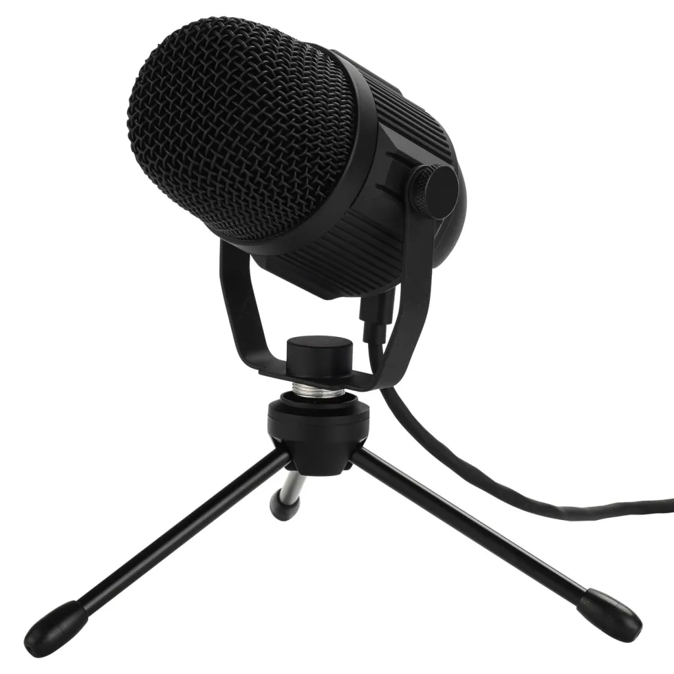 Plexgear Studiomikrofon AU1000 med bordstativ