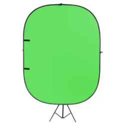 Plexgear Tofarget Green Screen med stativ 1,5x2 m