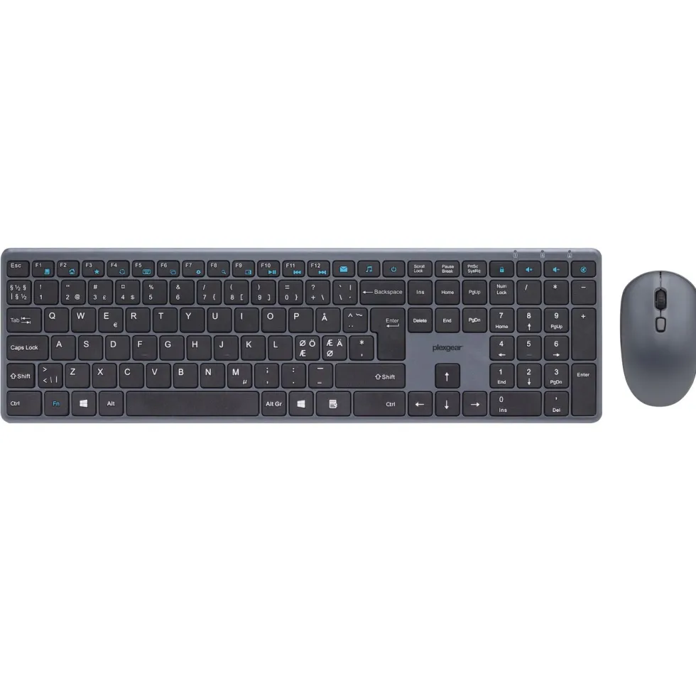 Plexgear Trådløst kontorsett MK114