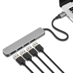 Plexgear USB-C til 4x USB-A-adapter CB223