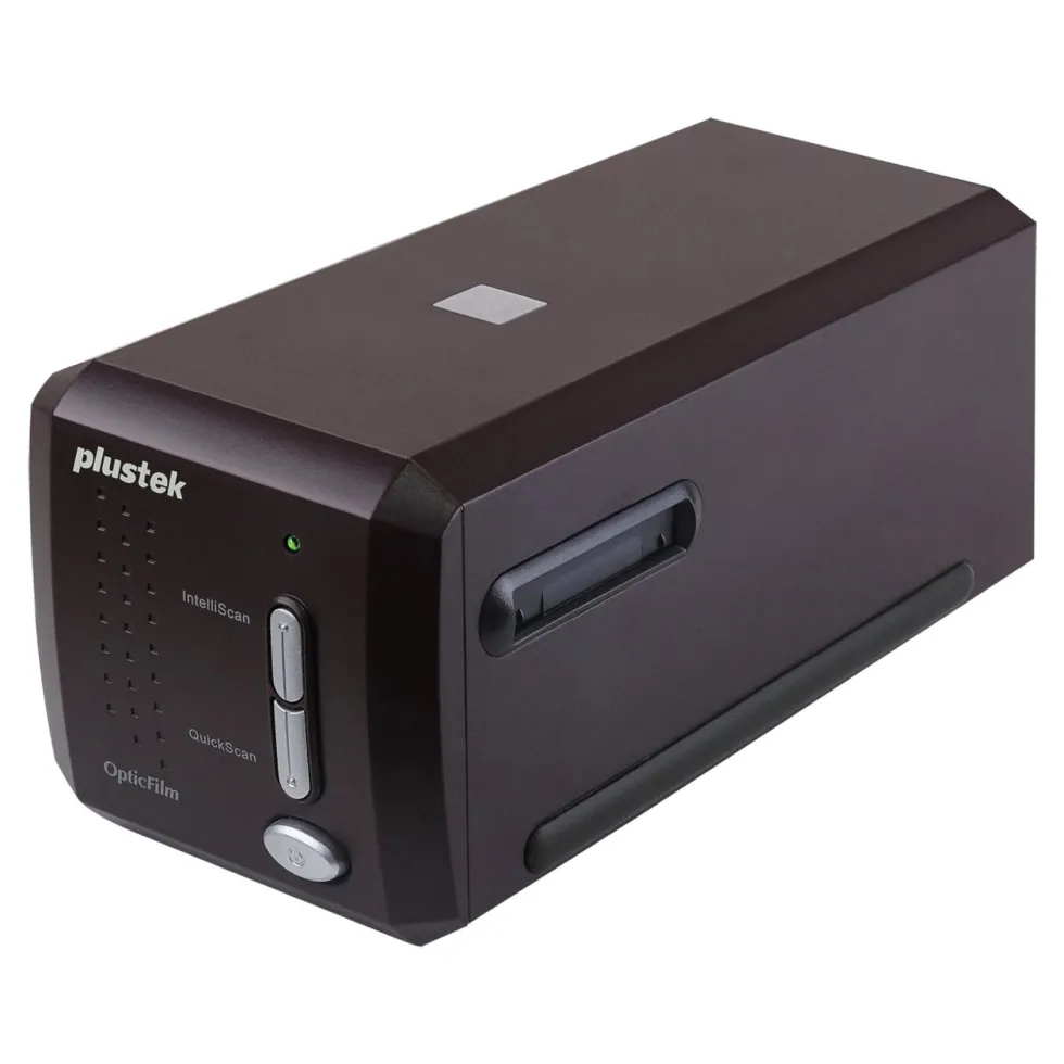 Plustek OpticFilm 8300i SE filmskanner for 35 mm Svart