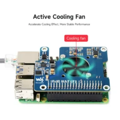 PoE+ Hat for Raspberry Pi 5