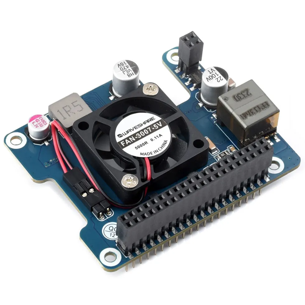 PoE+ Hat for Raspberry Pi 5