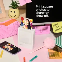 Polaroid Hi-Print 3×3 Photo Printer – bærbar fotoskriver + 10 ark