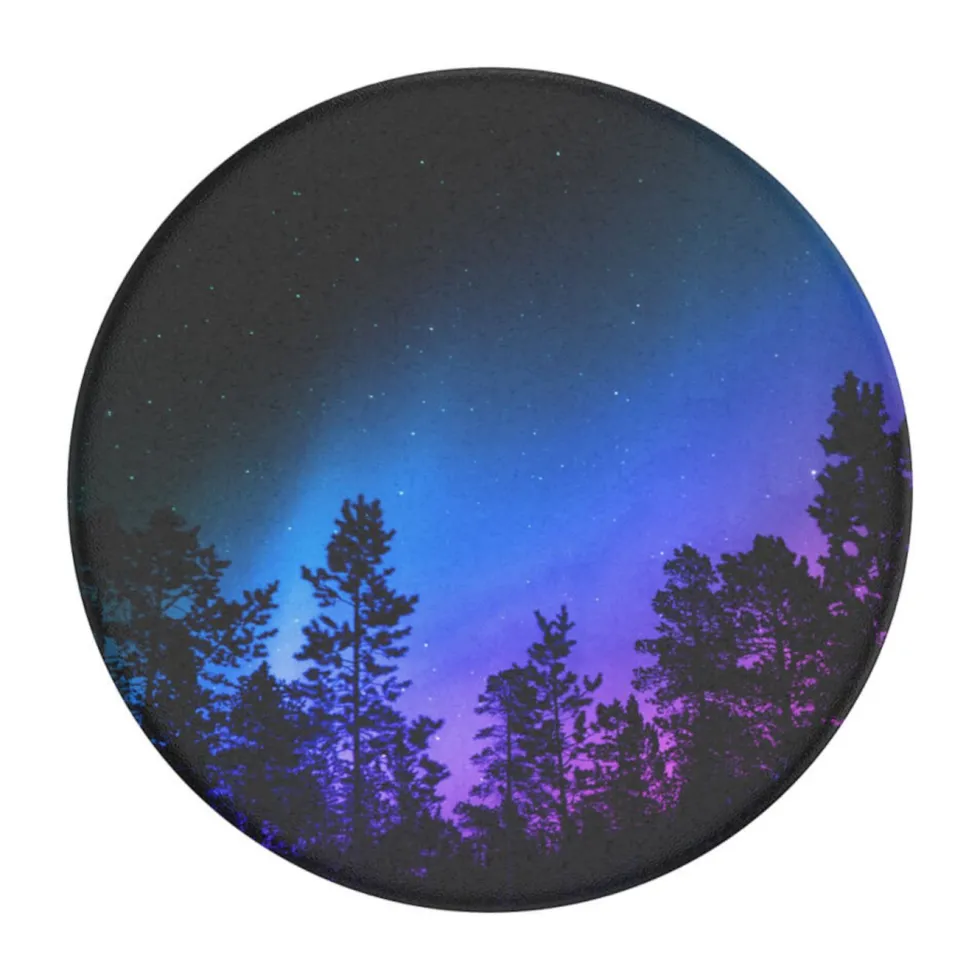 Popsockets Avtakbart grep for mobil Aurora Woods