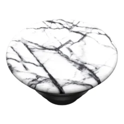 Popsockets Avtakbart grep for mobil White Marble