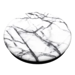 Popsockets Avtakbart grep for mobil White Marble