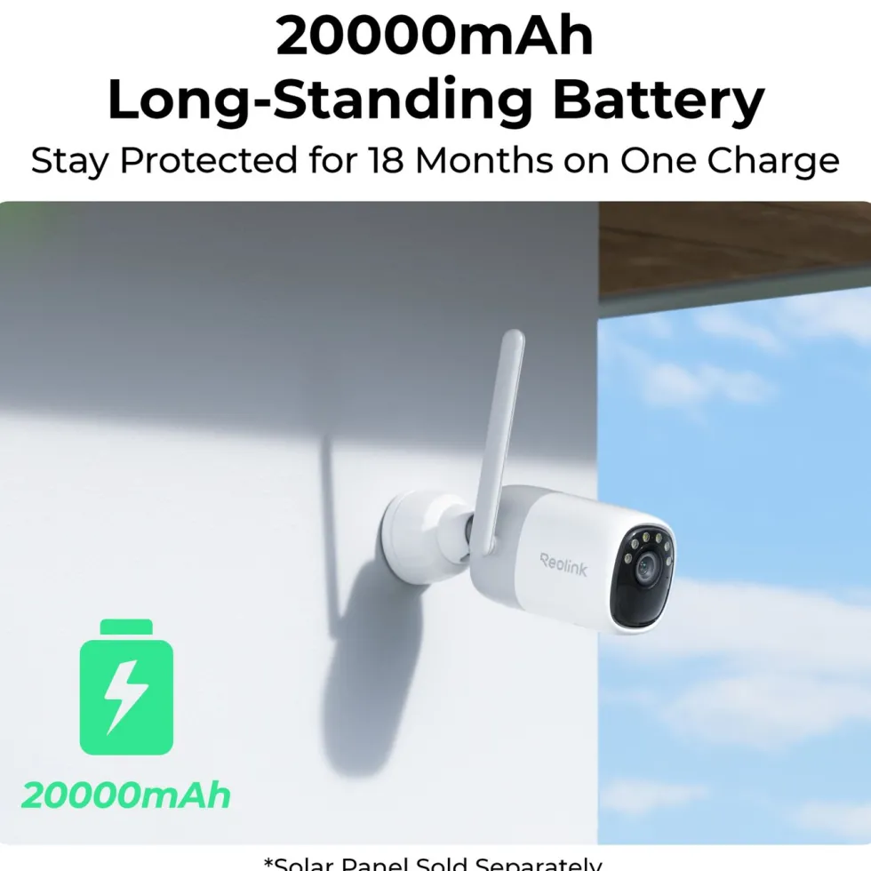 Reolink Home Hub med 2x Altas 2K-kameraer