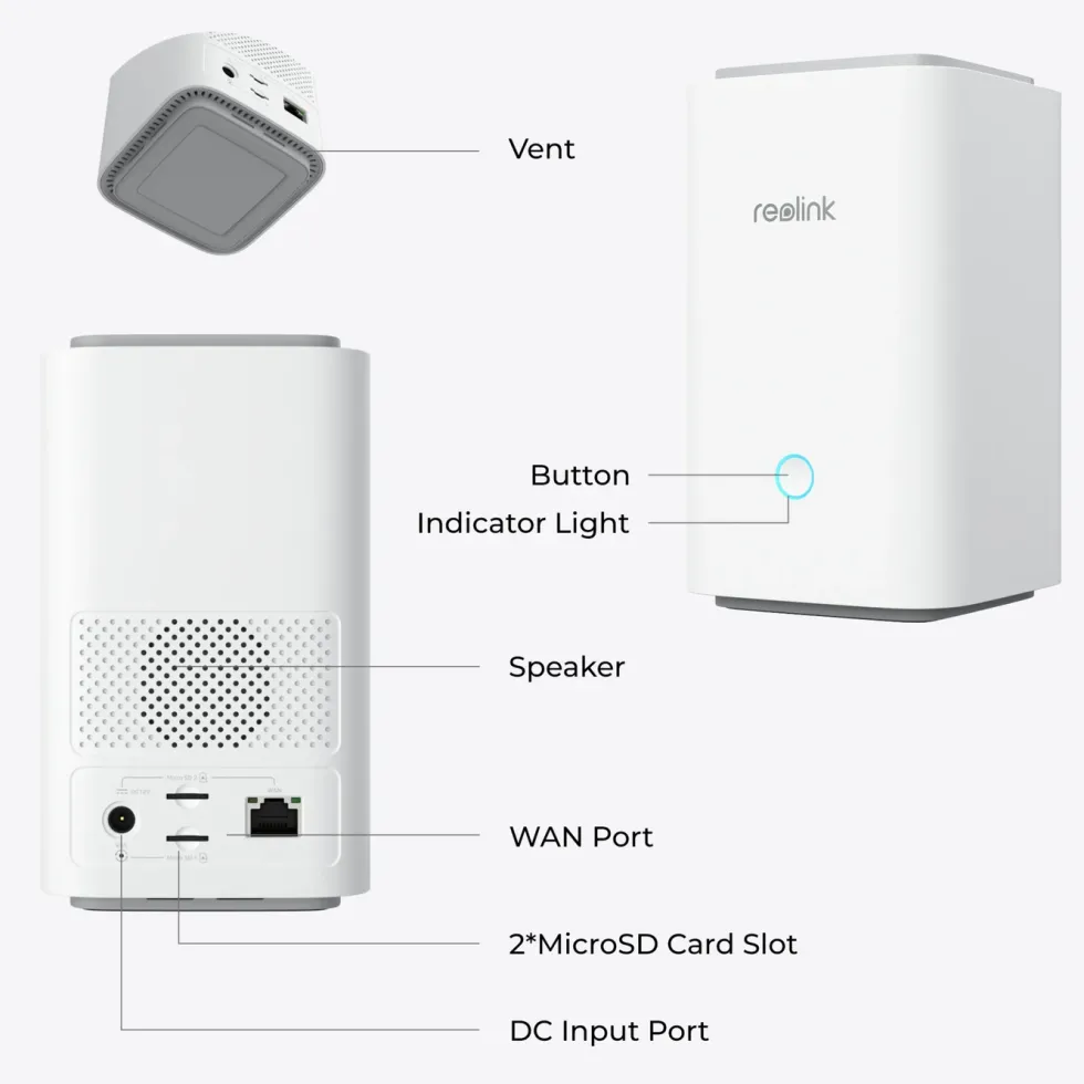 Reolink Home Hub trådløs sikkerhetssentral