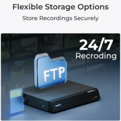 Reolink P437 Dome 4K-overvåkingskamera