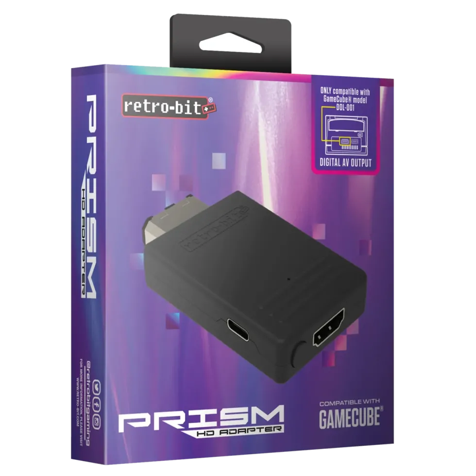 Retro-bit Prism HD Gamecube til HDMI-adapter