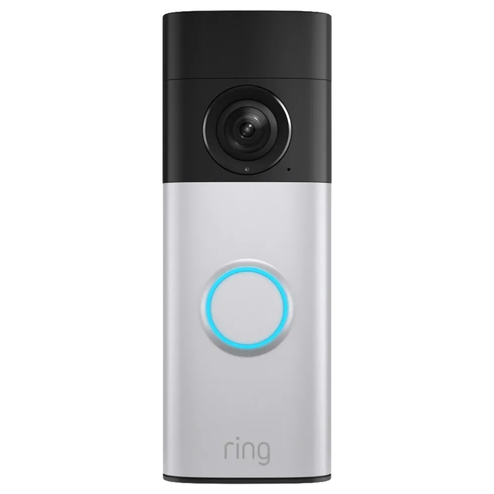 Ring Battery Video Doorbell Plus videodørklokke Nickel Silver
