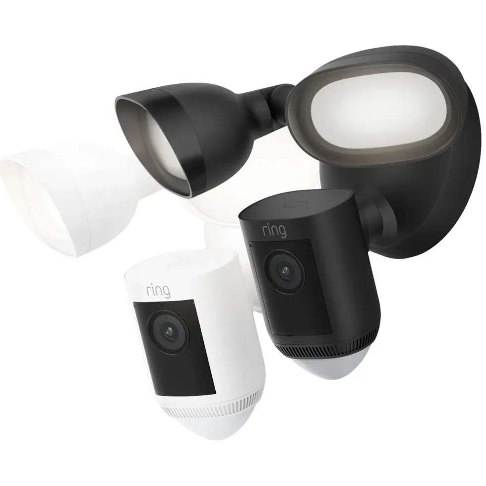 Ring Floodlight Cam Pro Hvit