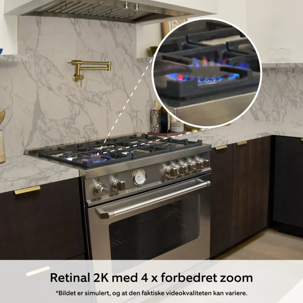 Ring Indoor Camera Plus - Retinal 2K overvåkingskamera Hvit